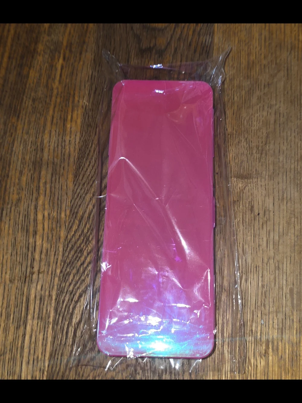 Portable Double-Sided  Large Capacity Pencil Case- Iridescent Pink BNIB